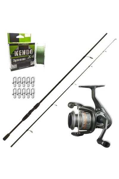 Okuma Revenger 40 - Remixon Double Black 240cm Spin Olta Seti