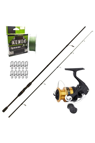 Shimano Fx 4000 - Remixon Double Black 240cm Spin Olta Seti