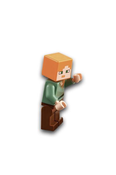LEGO Minecraft - Alex Orijinal Minifigür