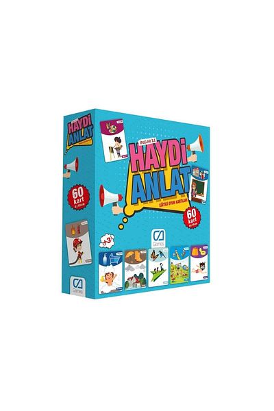MCM GROUP Let's Tell Educational Game Cards - 60 Cards 5080