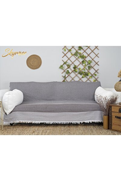 Skyrose Натуральний бавовняний чохол для дивана 170 X 210 Ковдра для дивана Коричневий