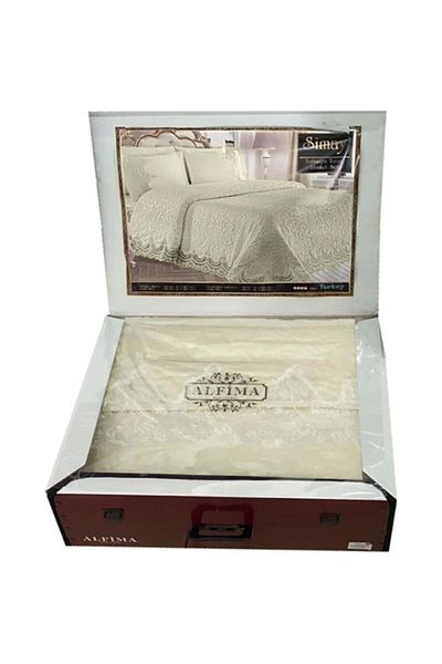 Alfima Elegant and Warm Blanket Suit Cream