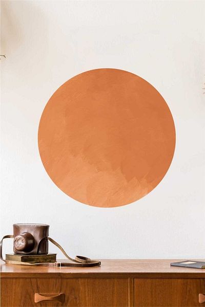 Piksel Grafik Absurd Full Circle Bohemian Wall Sticker
