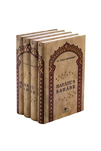 Merve Yayınları Hayatü's Sahabe (4 Cilt) - Muhammed Yusuf Kandehlevi