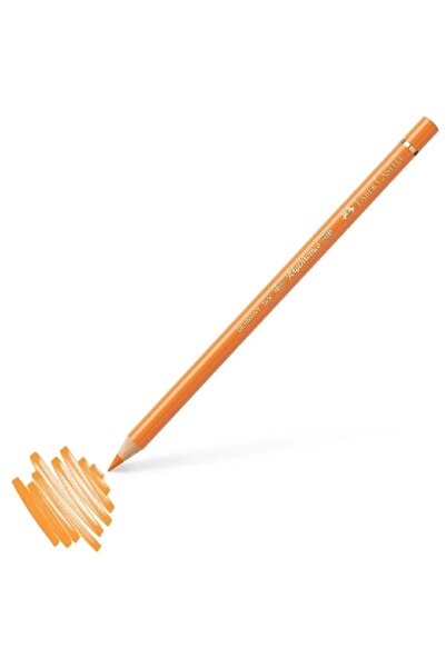 Faber Castell Polychromos 111 Model Cadmium Orange Dry Paint Pen
