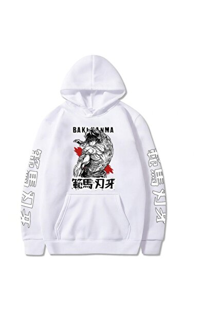 GALASHOP هوديس أنيمي مطبوع على الموضة من Baki Grappler
