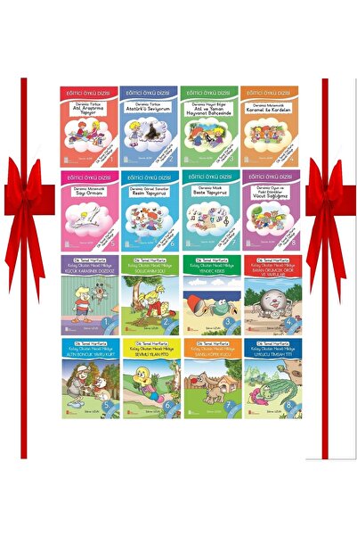 Ata Yayıncılık 1.sınıf Kolay Okutan Renkli Heceli 16 Lı Hikaye Seti