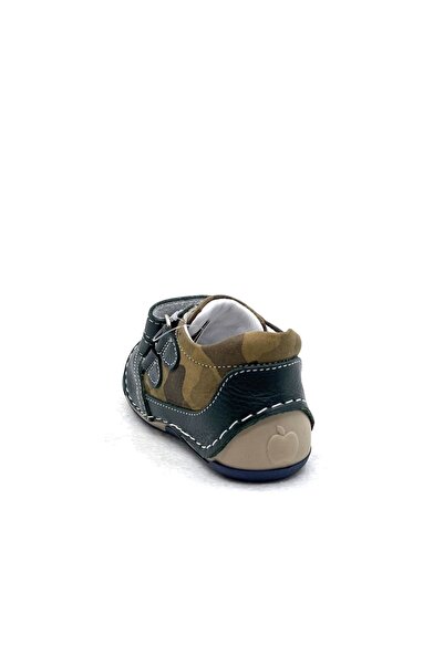 ELMA ŞEKERİ Leather And Orthopedic Men's First Step Shoes-khaki - 20