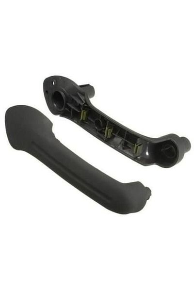 PLASTECH Front Right Door Handle Lower Upper Set for Golf Bora Black