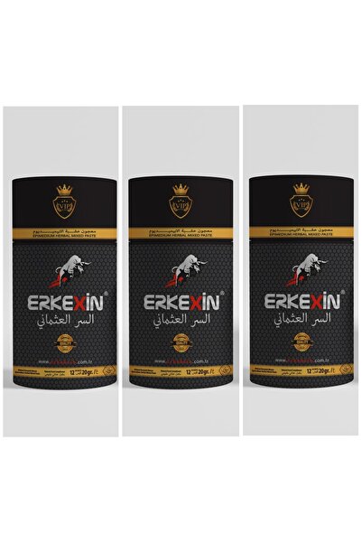 şeyhzade Erkexin Stick 20gr X 12 Özel Kutu 3 Adet