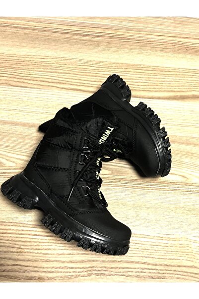 YGTSHOES Kız Çocuk Içi Kürklü Kışlık Bot