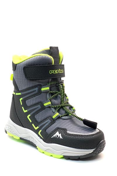 pepino 1361 Water Repellent Boy's Smoked Yellow Outdoor Boots