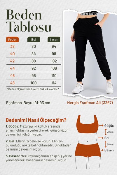 Aşkı Endam بدلة رياضية بأرجل ضيقة من Narcissus