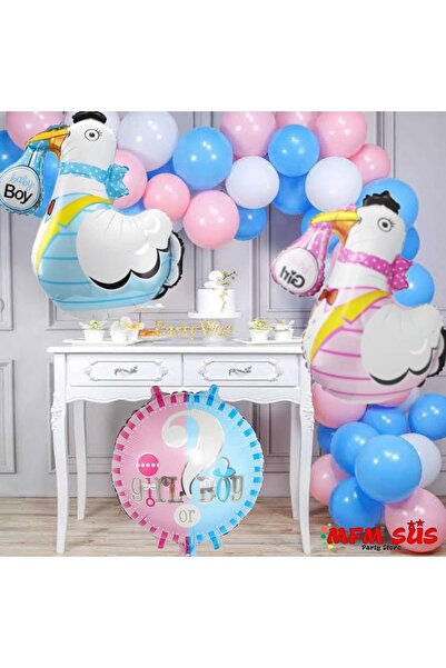 MFM Set de baloane cu lanț din folie pentru petrecere, fete sau băieți