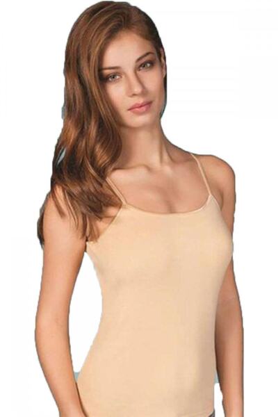 Berrak 2128 Жіноча майка на бретельках з еластаном, упаковка 9 штук