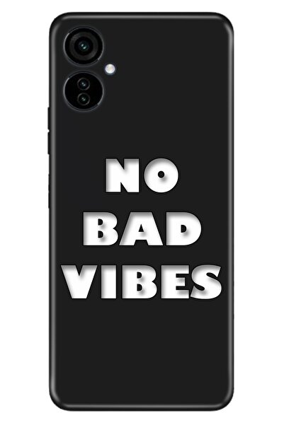 TECNO Camon 19 Neo Case 0.4mm Silicone Patterned No Bad Vibes