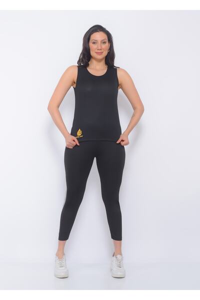 SAUNA SUIT Eredeti Termal Extra Égő Latic Tíz Unisex Póló Leggings