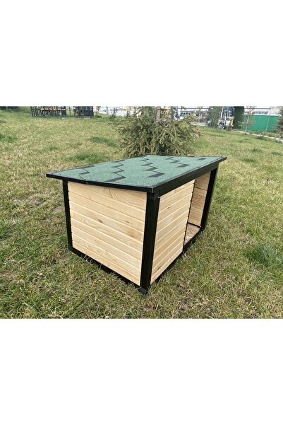 Petpone Trea™ Büyük Ahşap Köpek Evi