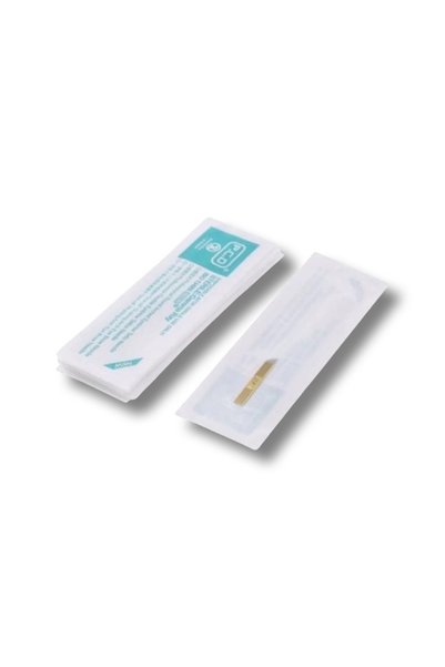 Generic Brand P.c.d Microblading إبرة ماكياج دائم 12 دبوس أصفر 10 قطع إبرة وشم الحواجب إبرة Microblading