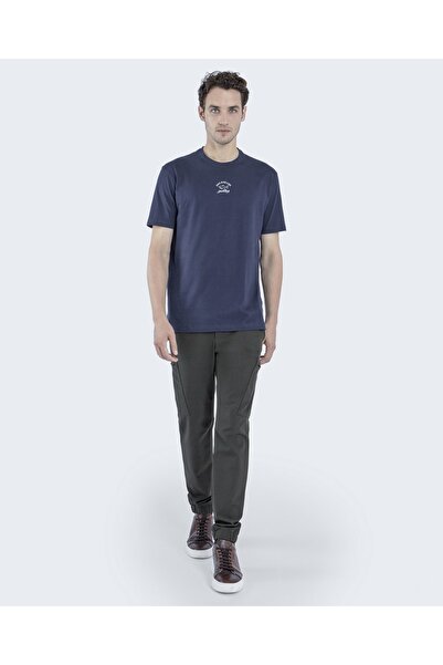 PAUL&SHARK Men's Knıtted T-shırt C.w. Cotton