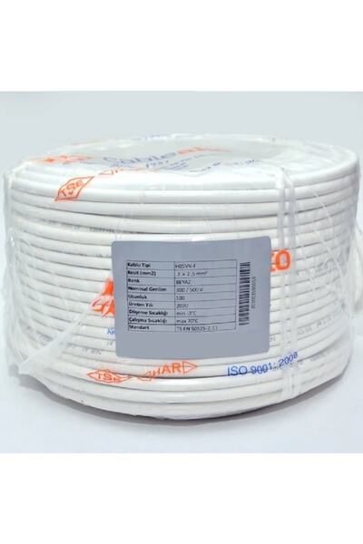 Genel Markalar 3x2,5 Mm Ttr Kablo Çok Damarlı Kablo 100 Metre