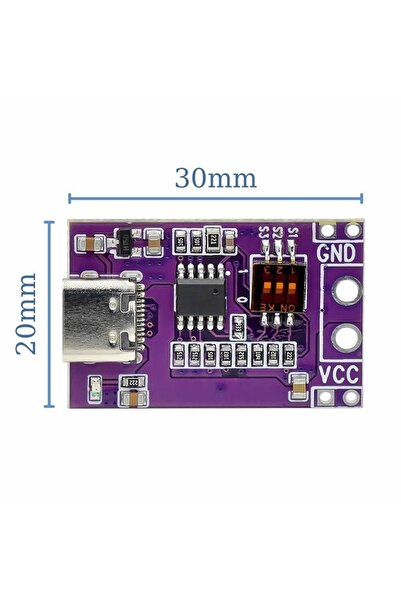 Genel Markalar Pd/qc/afc Hızlı Şarj Adaptöründen Voltaj Yükseltici Modül Decoy 5v 9v 12v 15v 20v Sabit Voltaj