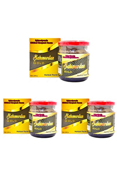 şeyhzade Şahımerdan Gold Macun 240 Gr X 3 Adet - Ultra Avantajlı Set