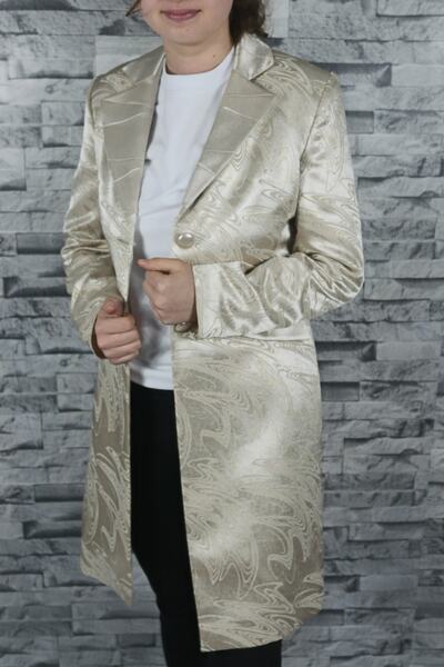 Bilgiçler Kırem Jakarlı Tek Ceket