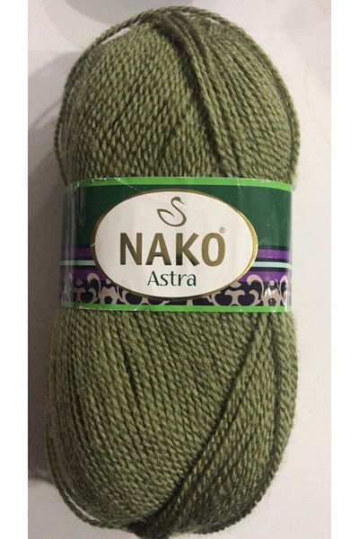 NAKO Astra Knitting Khaki Yarn 268 - Άνετο και κομψό