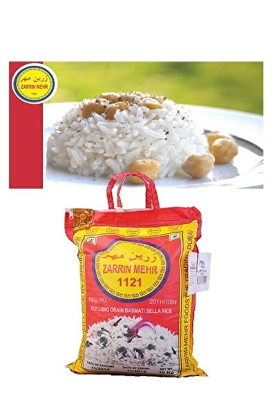 Genel Markalar Orjinal Hint Iran Pirinci Zerrin Basmati Pirinç 5 Kg. Zarrin Mehr
