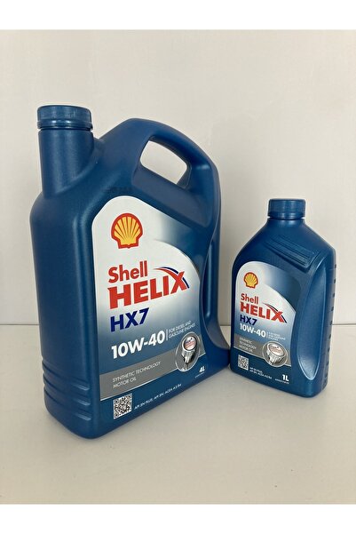 SHELL Helix Hx7 10w-40 Yarı Sentetik Motor Yağı 4 1 Lt