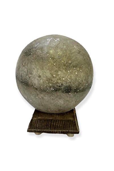 Çankırı Yöresel Doğal Kaya Tuzu Lambası Küre Model