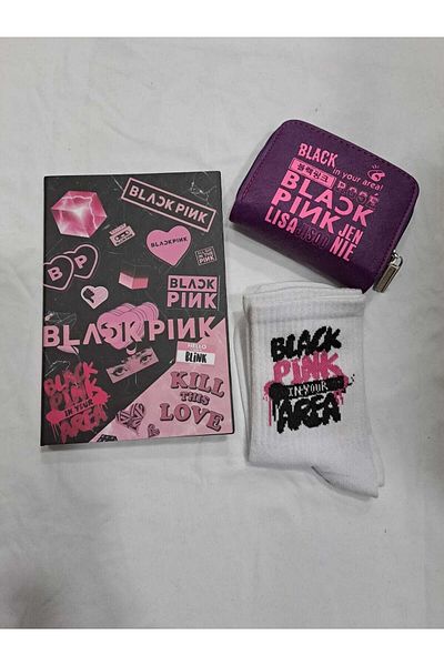 GC GÖKHAN CLUB Șosete portofel Blackpink Notebook