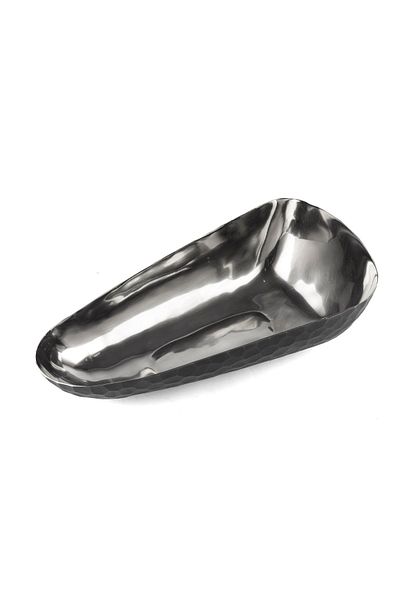 Mikasa Moor Silver Black Decorative Bowl 39x19x12cm