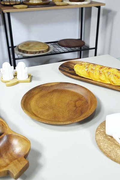 SepetçiBaba Luna Acacia 25 Cm Serving Plate