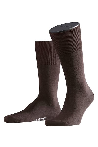 FALKE Herren Socken – Flughafen, Kurzstrumpf, Unifarben Freizeit- und Business-Socken