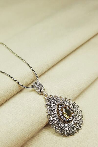 Güzel Gümüşçülük 925 Ayar Gümüş Mardin Midyat Telkari El Işi Zultanit Taşlı K...