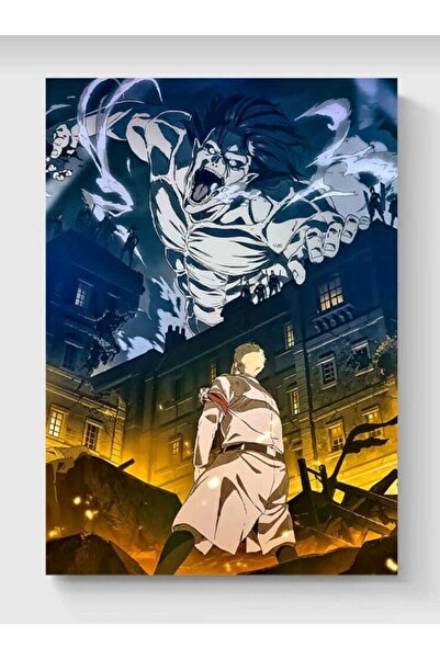 fırsatlar diyarı Attack On Titan Anime Manga Poster - Yüksek Çözünürlük Hd Du...