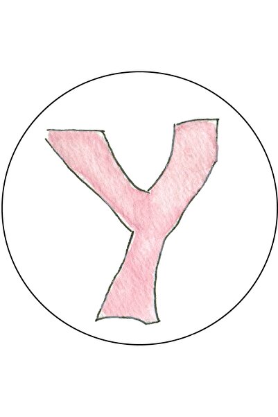 MUCA Agu Patch - Letter Y