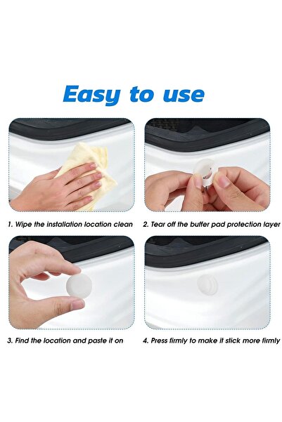 OptaPro 10ad Beyaz Renk Araba Oto Gürültü Ve Ses Önleyici Izolasyon Kaporta Kapı Bagaj Kaput Kapı Şok Emici