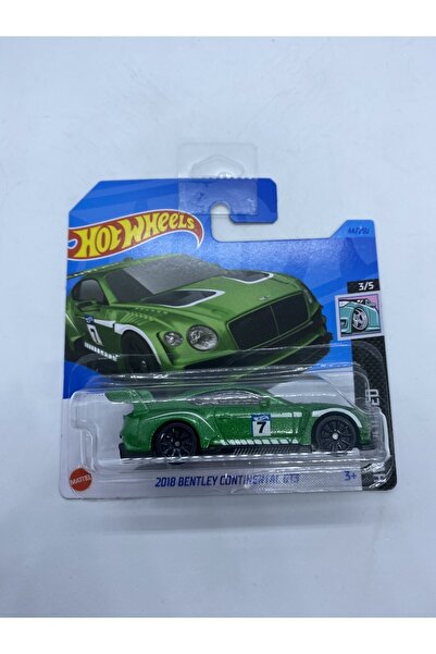 HOT WHEELS 2018 Bentley Continental Gt3 Yeşil *2023 Kutusu