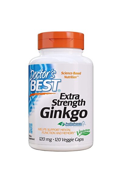 Extra Strength Ginkgo Biloba 120 Mg Helps Support Mental Function And Memory Hafıza Zeka Brain