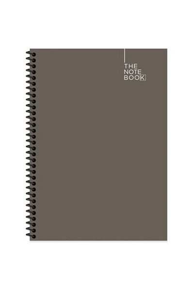 KESKİN COLOR 17x24 Cm Unlined 96 Sheets Hard Cardboard Cover Notebook with Wire