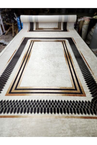 zirvetedarik غطاء سجاد مطاطي من القماش المخملي