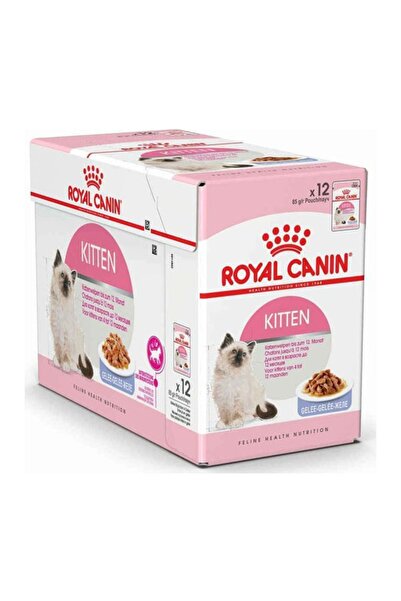 Royal Canin Kitten Jelly Yaş Yavru Kedi Maması 12 Adet X 85 G