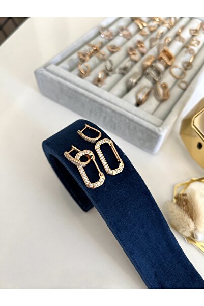 SU PERİSİ TAKI BİJUTERİ أقراط موديل Vip Series الذهبية Apm Monaco