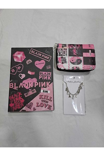 GC GÖKHAN CLUB Colier portofel pentru notebook Blackpink