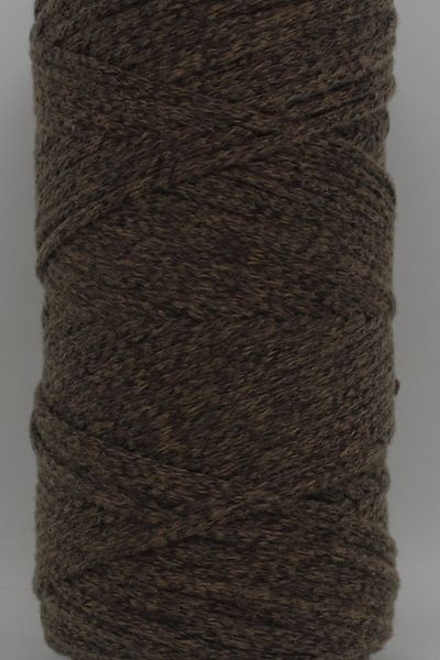 Bolanzoo Polyester Macrame Thread 2 Pieces 100gr Melted Brown 3mm Knitting Thread