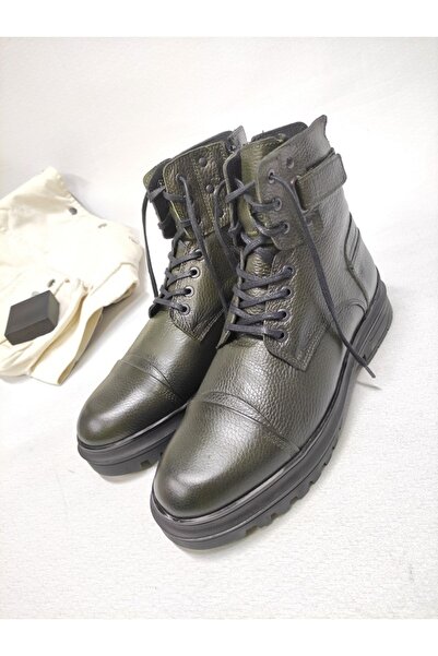 Of&Off Erkek Hakiki Deri Postal