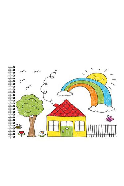 printkonsept 24 Small Picture Books - 15 Sheets with Spiral, Size: 17X25 cm